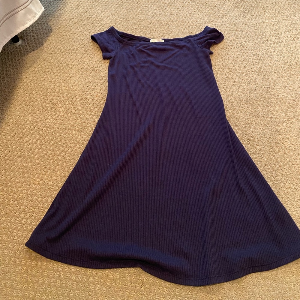 Navy blue dress